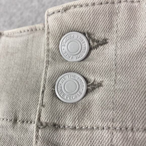 Free People We The Free Womens 31 Grey Jayde Flare Jeans - Picture 4 of 10